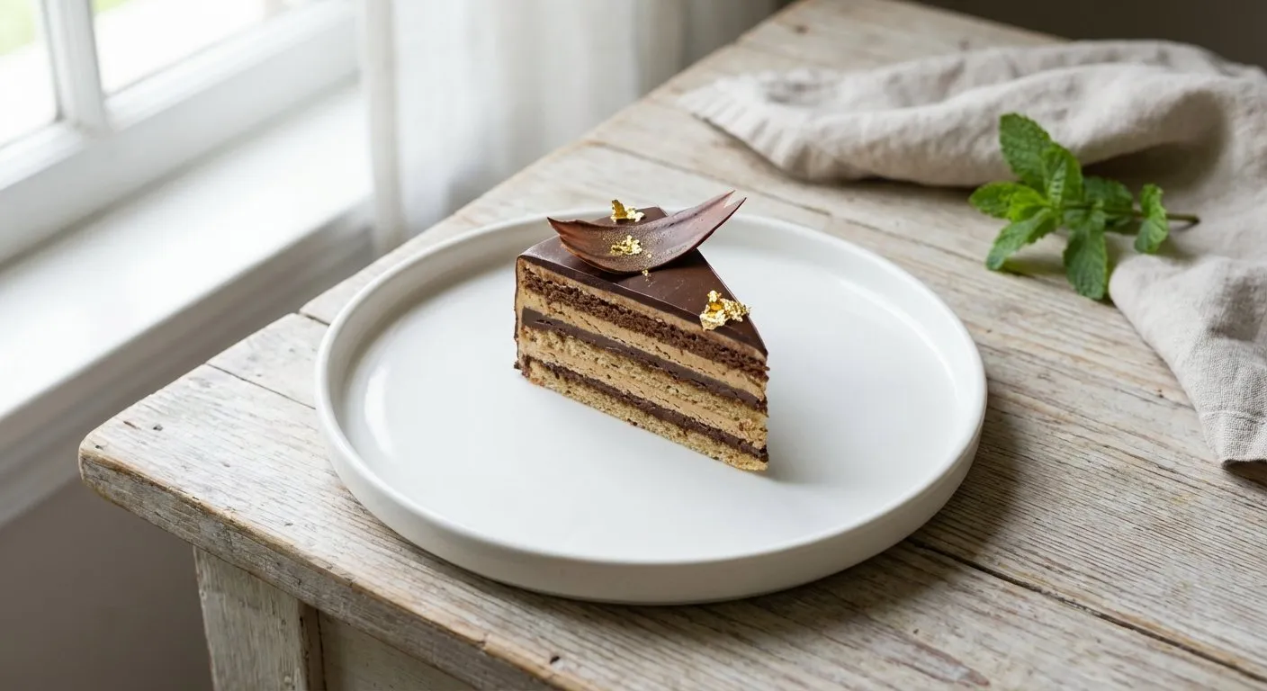 Tortë Operë – Ëmbëlsirë Franceze me Çokollatë - Recetë tradicionale shqiptare