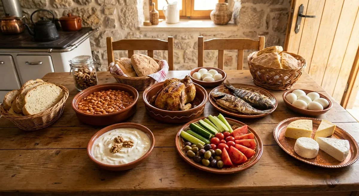 Ushqime me Proteina - Lista dhe Receta - recetë tradicionale shqiptare perimet nga Durres