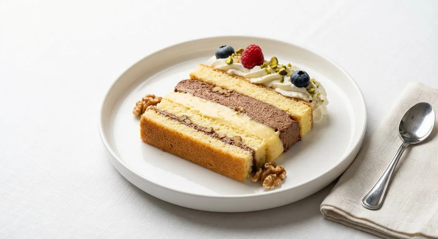 Zupë Ingleze – Ëmbëlsirë me Pandispanjë - Recetë tradicionale shqiptare